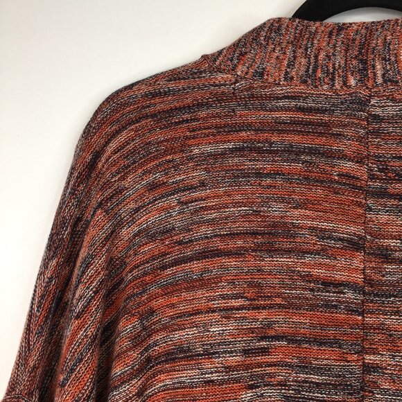 Pure Jill J.Jill Space Dyed V Neck Short Sleeve Sweater Size MP - Picture 11 of 12